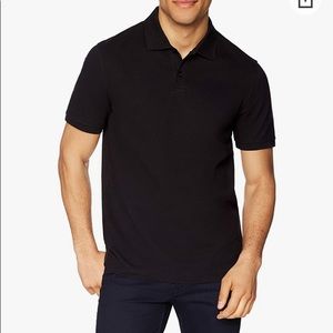 🆕 Black Men’s Polo Top!!!  Size Large  Brand NEW in bag!!!